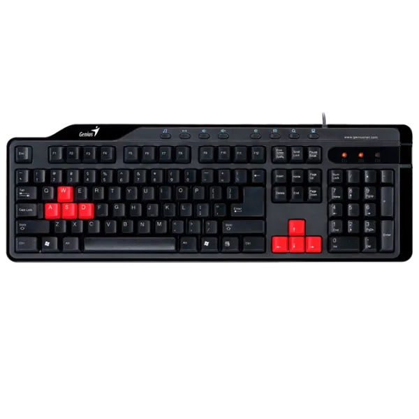 Tastatură Genius KB-G235 Cu fir/ Black photo 1 Tastatură Genius KB-G235 Cu fir/ Black photo 1