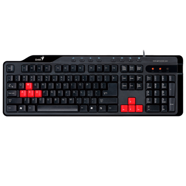 Tastatură Genius KB-G235 Cu fir/ Black photo 1 Tastatură Genius KB-G235 Cu fir/ Black photo 1