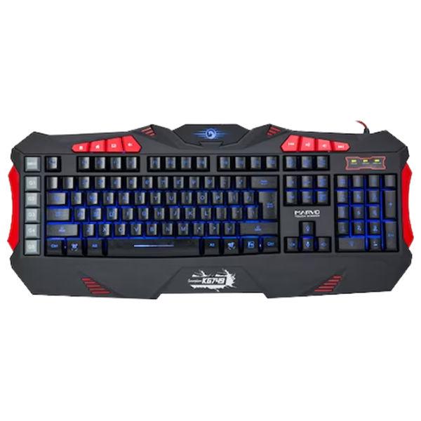 Tastatură Marvo KG749 Cu fir/ Black photo 1
