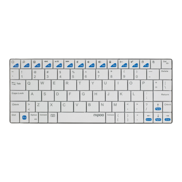 Клавиатура RAPOO E6300 Беспроводные / Белый photo 1