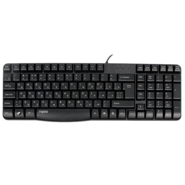 Клавиатура RAPOO N2400 Проводная / Черный photo 1