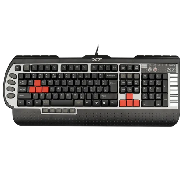 Клавиатура A4Tech A4-X7-G800V Проводная/ Черный photo 1