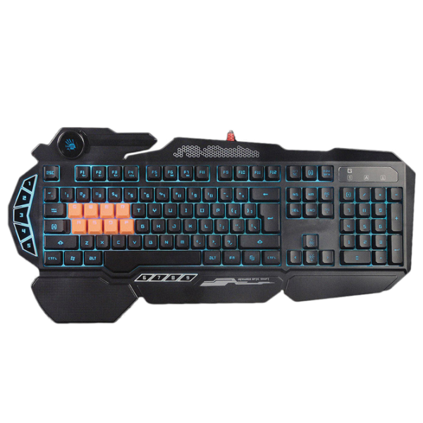 Tastatură Bloody B318 Cu fir/ Black photo 1