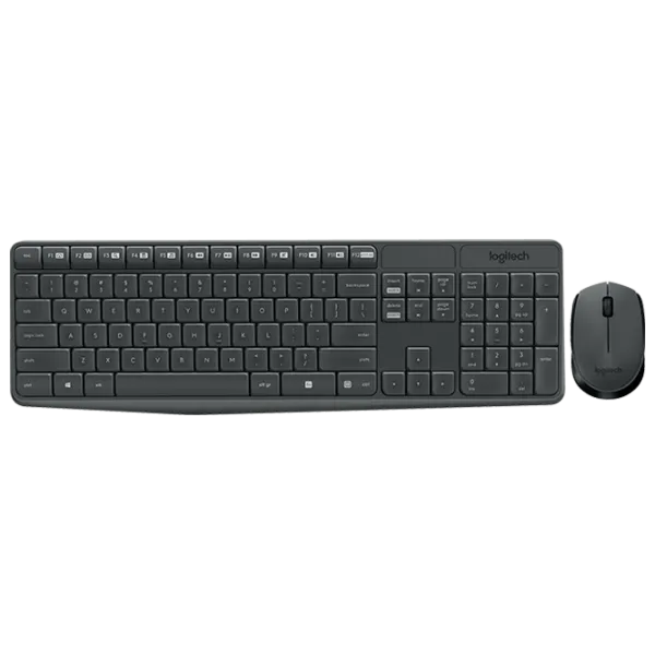 Tastatură Logitech MK235 Fără fir/ Black photo 1