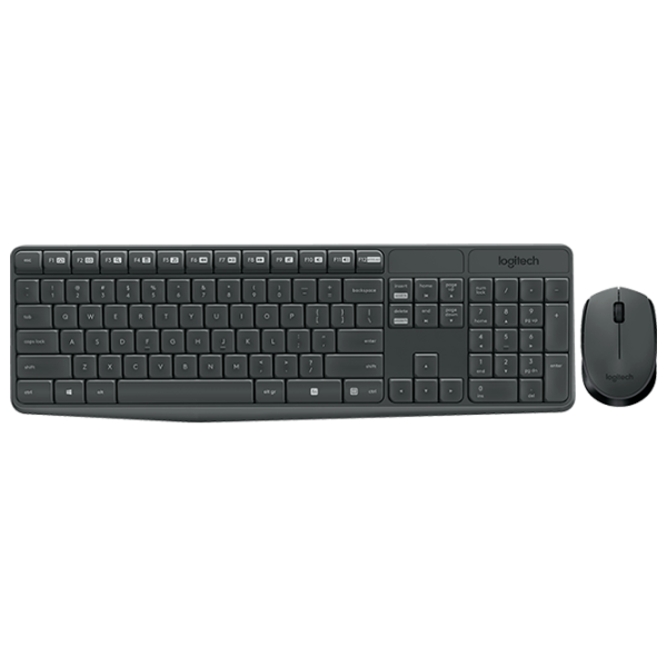 Tastatură Logitech MK235 Fără fir/ Black photo 1