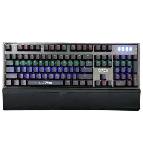 Tastatură Marvo KG919 Cu fir/ Black photo 1 Tastatură Marvo KG919 Cu fir/ Black photo 1