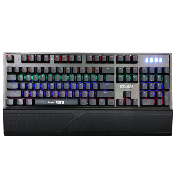 Tastatură Marvo KG919 Cu fir/ Black photo 1 Tastatură Marvo KG919 Cu fir/ Black photo 1