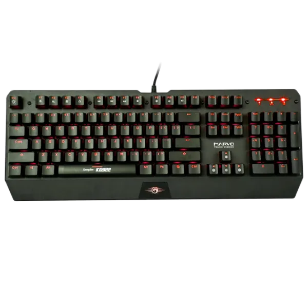 Tastatură Marvo K922 Cu fir/ Red photo 1