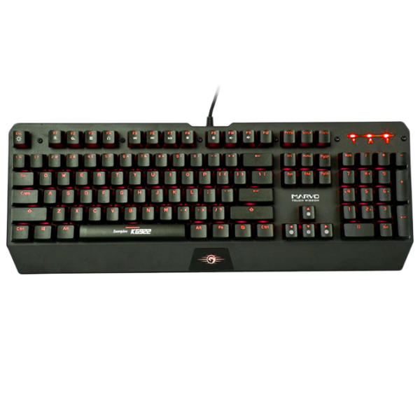 Tastatură Marvo K922 Cu fir/ Red photo 1