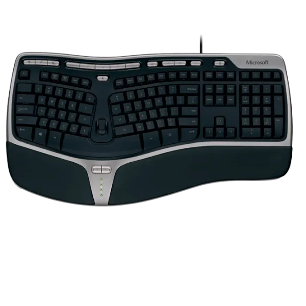 Tastatură Microsoft Natural Ergonomic 4000 Cu fir/ Black photo 1 Tastatură Microsoft Natural Ergonomic 4000 Cu fir/ Black photo 1