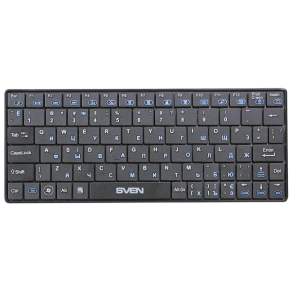 Tastatură Sven Comfort 8300 Fără fir/ Black photo 1