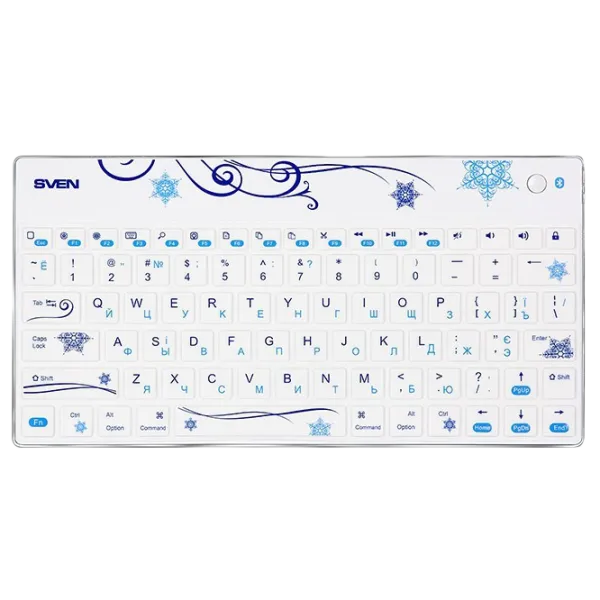 Tastatură Sven Comfort 8500 Fără fir/ White photo 1
