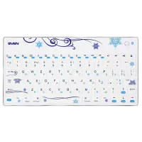 Tastatură Sven Comfort 8500 Fără fir/ White