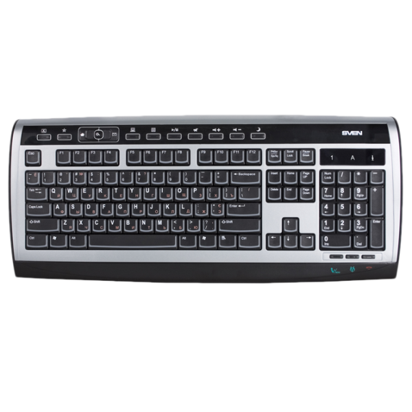 Tastatură Sven Comfort 3535 Cu fir / Black photo 1