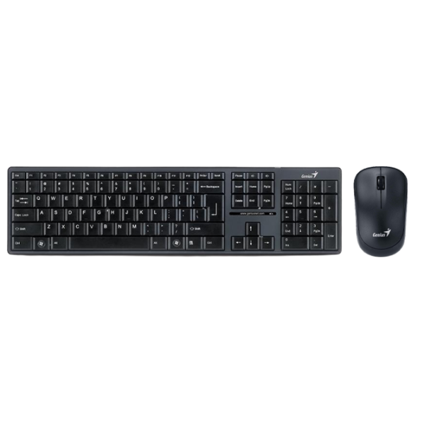 Клавиатура Genius SlimStar 8000ME Беспроводные/ Черный photo 1