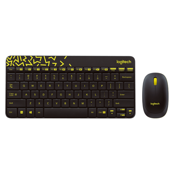 Клавиатура и Мышь Logitech Desktop MK240 Беспроводные / Черный photo 1