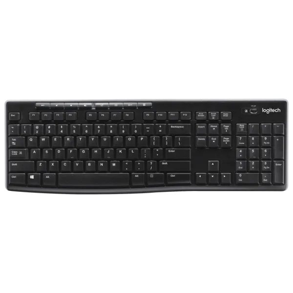 Tastatură Logitech K270 Fără fir/ Black photo 1