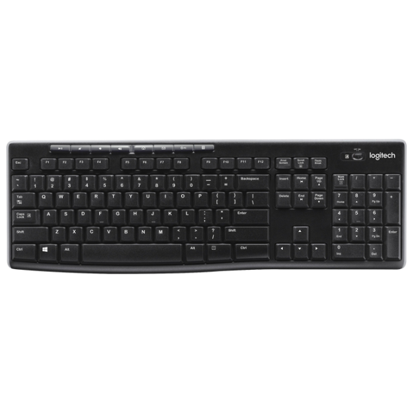 Tastatură Logitech K270 Fără fir/ Black photo 1