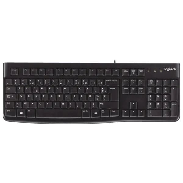 Клавиатура Logitech OEM K120 Проводная/ Черный photo 1