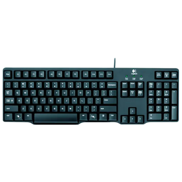Клавиатура Logitech K100 Проводная/ Черный photo 1