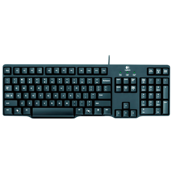 Клавиатура Logitech K100 Проводная/ Черный photo 1