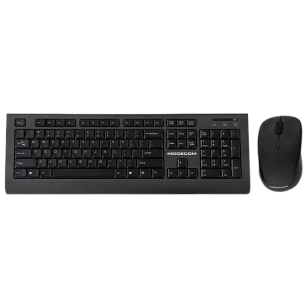 Set Modecom MC-6200G Fără fir/ Black photo 1