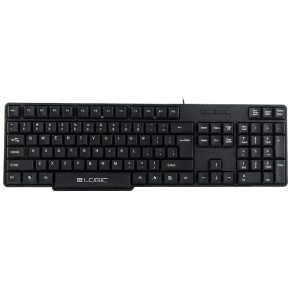 Tastatură Logic LK-12 Cu fir/ Black photo 1