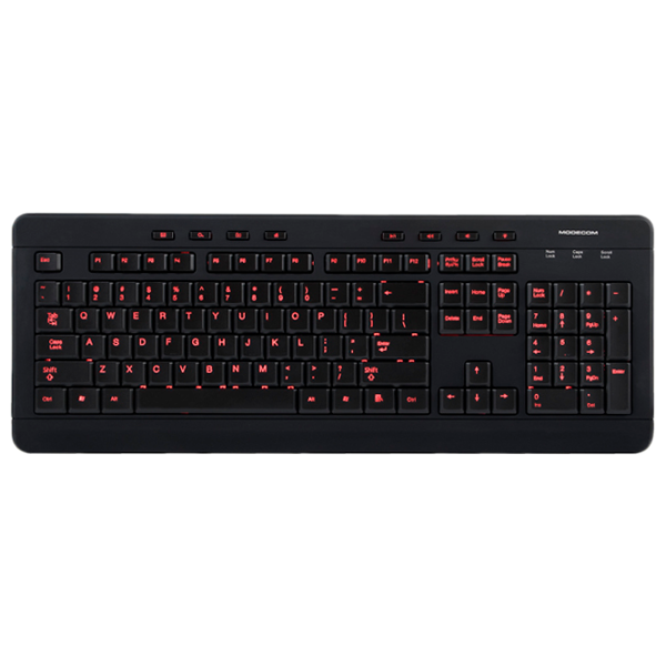 Клавиатура Modecom MC-9006 Проводная/ Черный photo 1