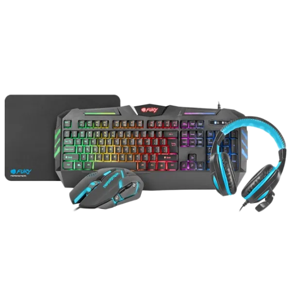 Tastatură Fury Thunderstreak Cu fir/ Black photo 1
