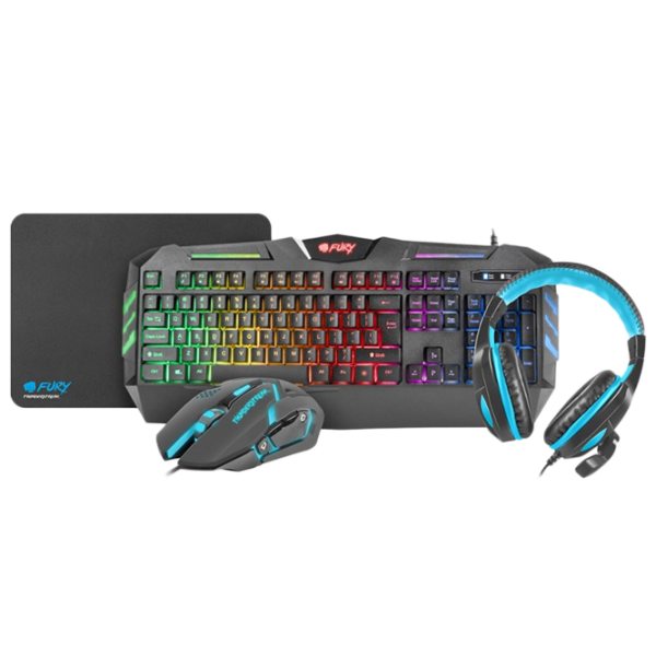 Tastatură Fury Thunderstreak Cu fir/ Black photo 1