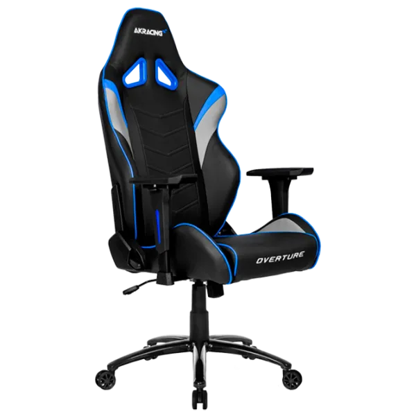Игровое кресло AKRACING Overture Черный Синий photo 1