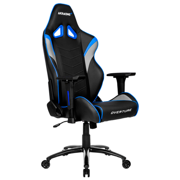 Игровое кресло AKRACING Overture Черный Синий photo 1