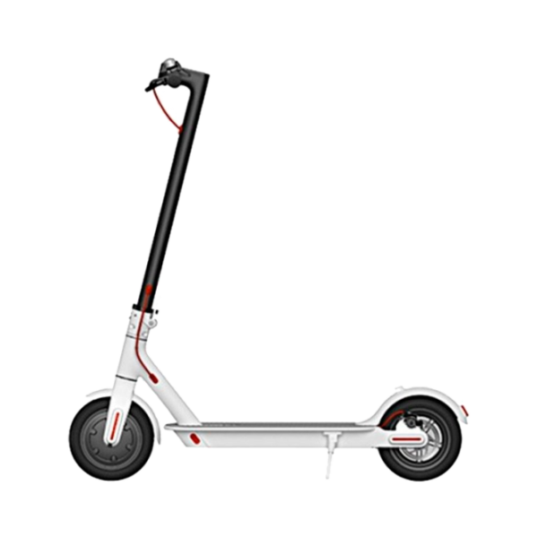 Электрический самокат Xiaomi MiJia M365 25 км/ч/ 250 Вт/ Белый photo 1