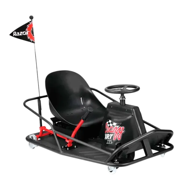Дрифт-карт Razor Crazy Cart XL 27 km/h/ 500 Вт/ Черный photo 1
