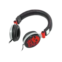 Наушники Platinet FH0033 Черный Красный Проводная/ Персональный