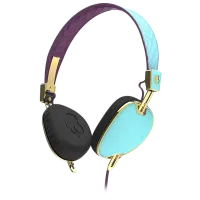 Наушники SkullCandy S5AVGM-396 KNOCKOUT Золотой Пурпурный Проводная/ Персональный