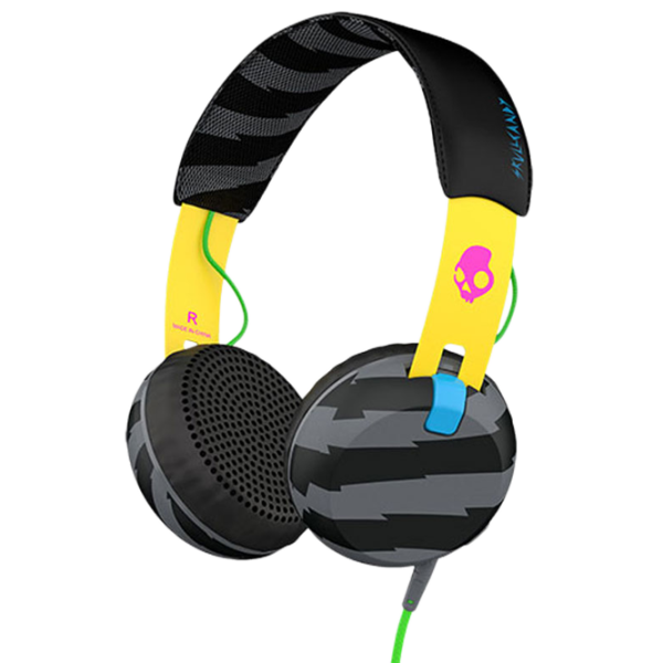 Căști SkullCandy S5GRHT-466 GRIND Black Yellow Cu fir/ Personal photo 1 Căști SkullCandy S5GRHT-466 GRIND Black Yellow Cu fir/ Personal photo 1