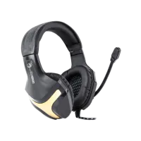 Căști Marvo H8630 Black Cu fir/ Gaming