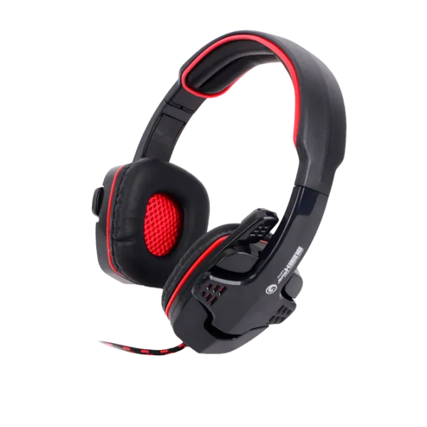 Căști Marvo H8316 Red Cu fir/ Gaming photo 1
