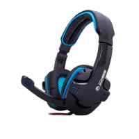 Căști Marvo H8316 Blue Cu fir/ Gaming