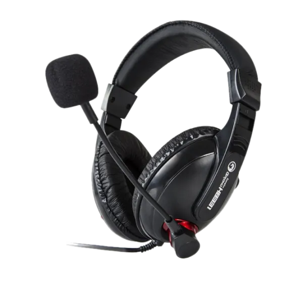 Căști Marvo H8331BK Black Cu fir/ Gaming photo 1
