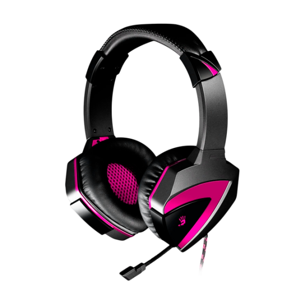 Căști A4Tech Bloody A4-G501 Radar 360 Pink Cu fir/ Gaming photo 1