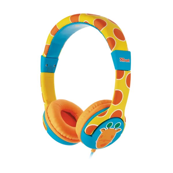 Наушники Trust Spila kids Girafe Желтый Проводная/ Персональный photo 1 Наушники Trust Spila kids Girafe Желтый Проводная/ Персональный photo 1