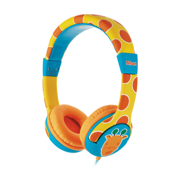 Наушники Trust Spila kids Girafe Желтый Проводная/ Персональный photo 1 Наушники Trust Spila kids Girafe Желтый Проводная/ Персональный photo 1