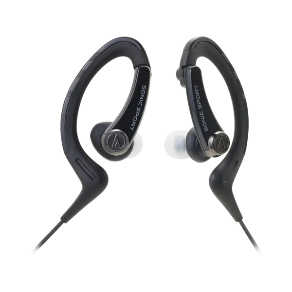 Наушники AUDIO-TECHNICA ATH-SPORT1 Черный Проводная/ Спорт photo 1