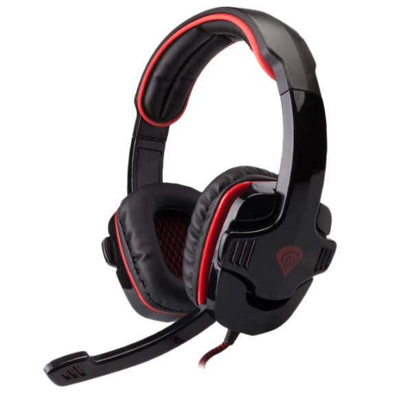 Căști Genesis HX66 Black Cu fir/ Gaming photo 1