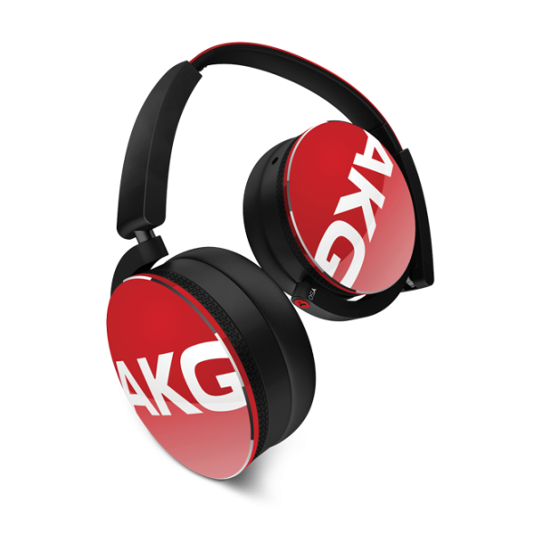 Наушники AKG Y50 Красный Проводная/ Персональный photo 1