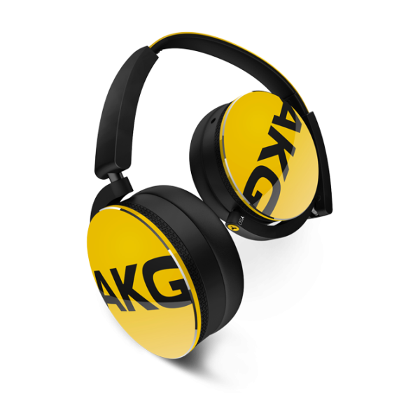 Наушники AKG Y50 Желтый Проводная/ Персональный photo 1