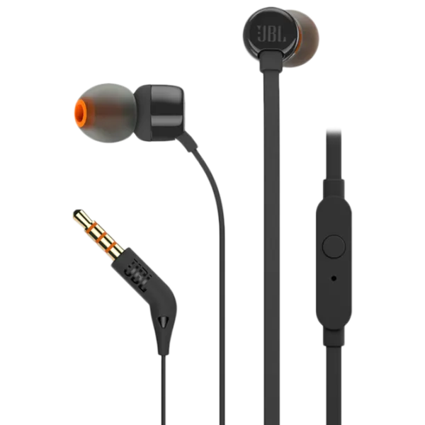 Наушники JBL T110 Черный Проводная/ Персональный photo 1
