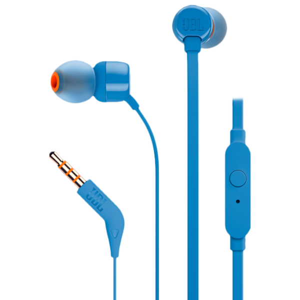 Наушники JBL T110 Синий Проводная/ Персональный photo 1